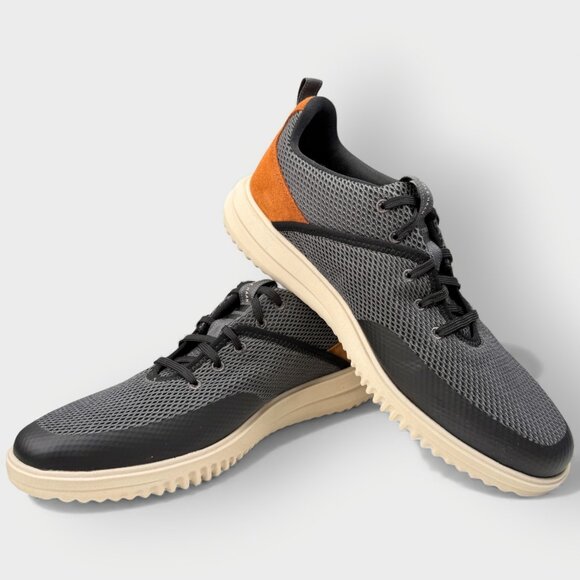 Cole Haan Grand Hybrid Sneakers Men’s 10.5 Magnet Leather Comfort NWT - Picture 6 of 12